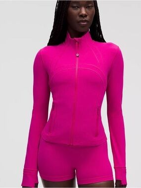 lululemon athletica Define Jacket in Hot Pink
